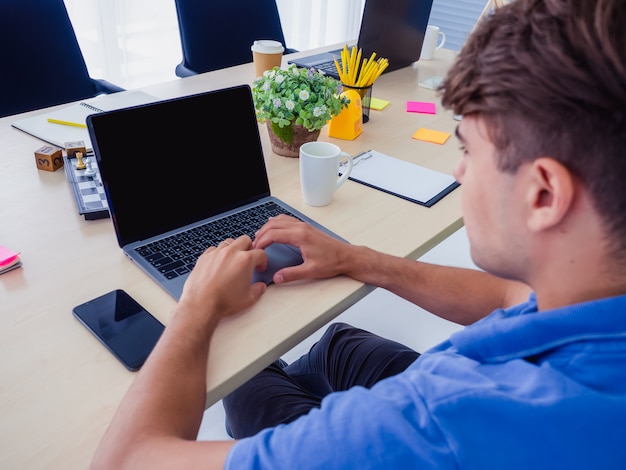 Man working in office