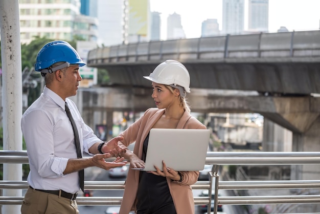 Man working with mobile phone