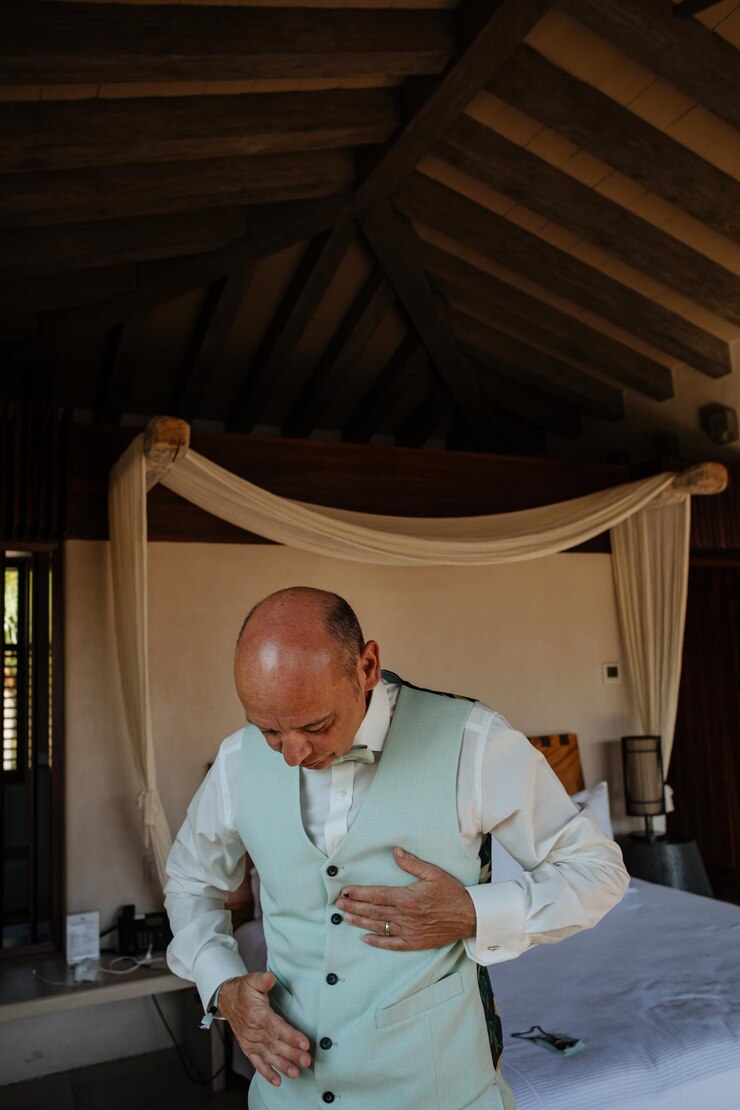 Photo man working