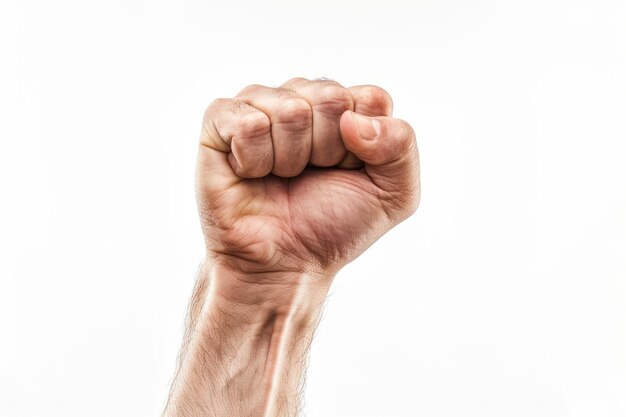 Photo a man39s hand holding a toothbrush up in the air suitable for dental and hygiene concepts