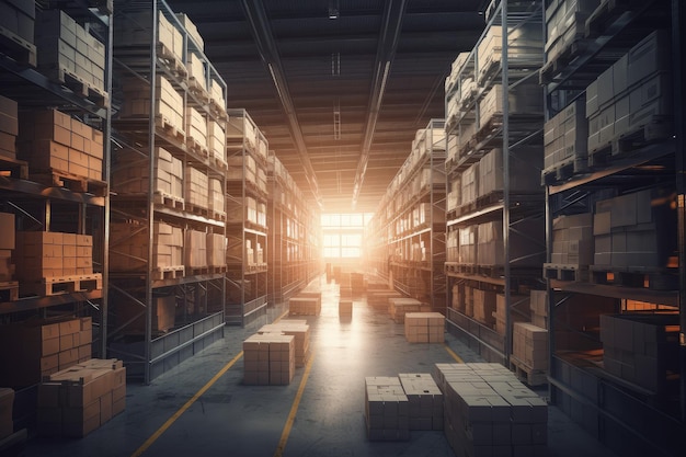 Management smart warehouse Generate Ai