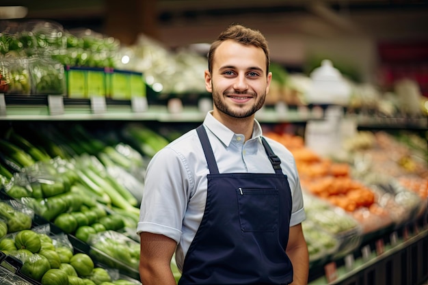 Manager in Supermarket