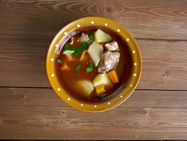 Manchiza Uzbek cuisine soup