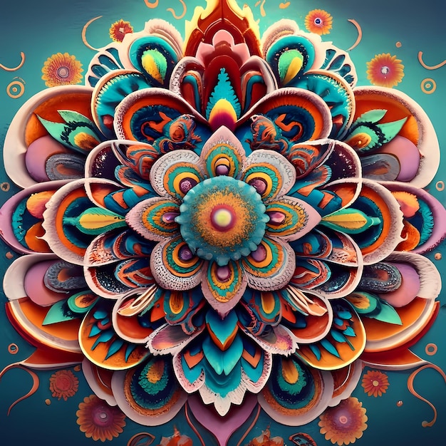 mandala art background