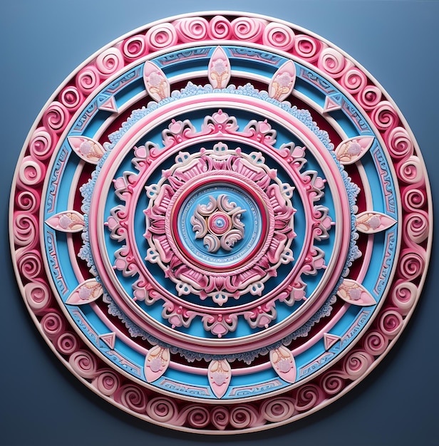 Mandala Art Mandala An Ancient Tibetan Design With A Circular Patter