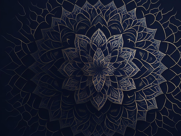 Photo mandala background