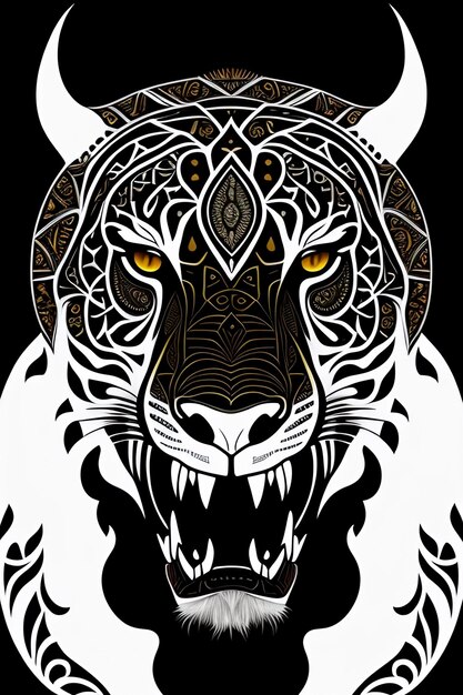 Mandala Design in Animal Shape Free Photos and Background