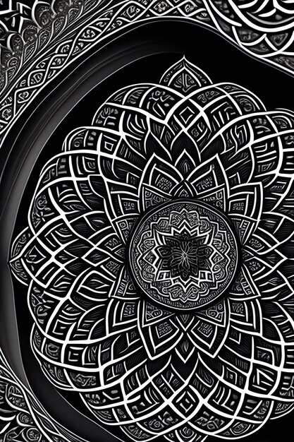 Mandala design islamic background and Mandala free Image