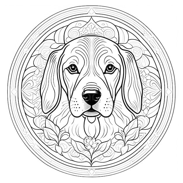 Mandala-hond