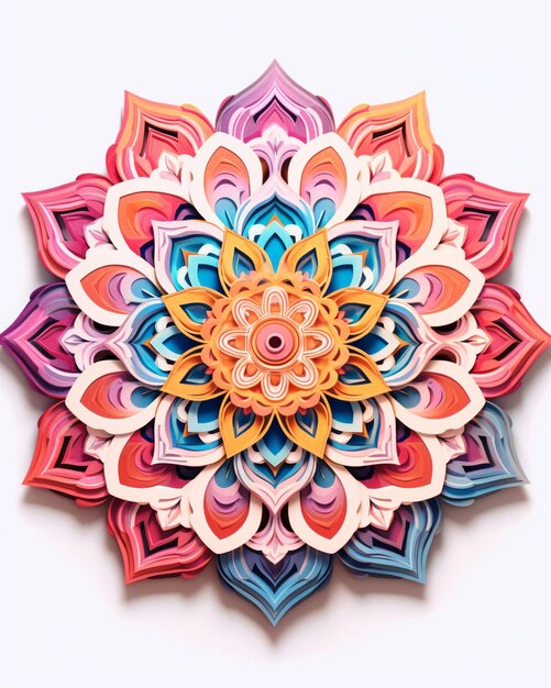 Mandala-illustratie