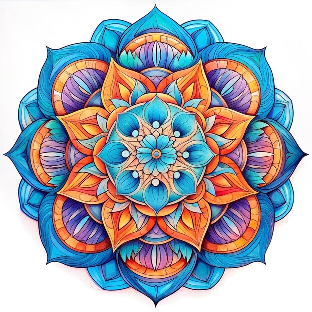 Photo mandala illustration