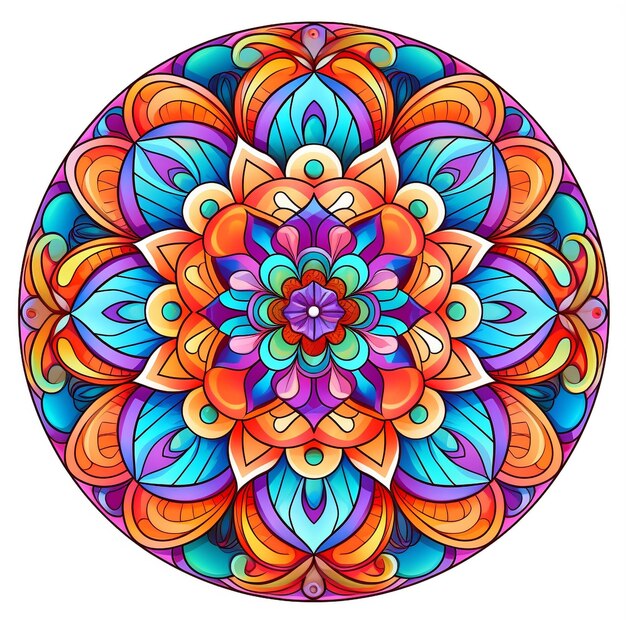 Photo mandala illustration