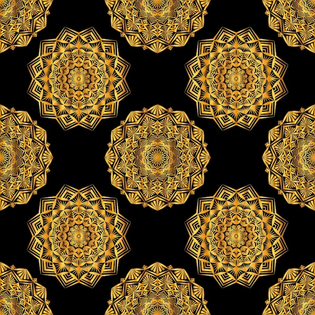 mandala naadloos patroon