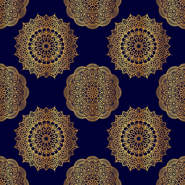 Mandala naadloos patroon