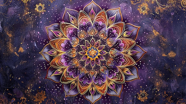 mandala ornament theme background