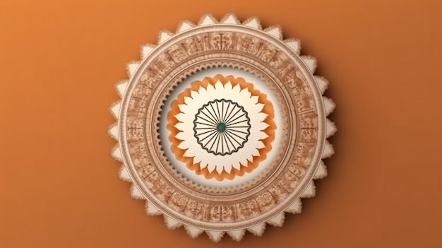 Mandala's patroon idee