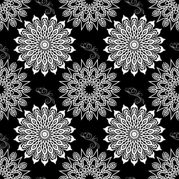 Mandala Seamless Pattern