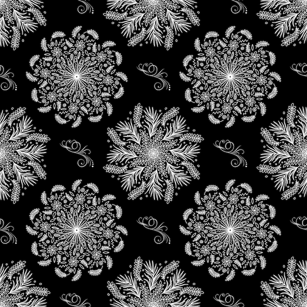 Mandala Seamless Pattern