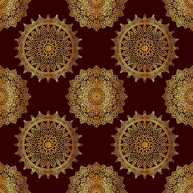 Mandala Seamless Pattern