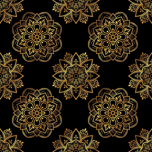 Mandala Seamless Pattern