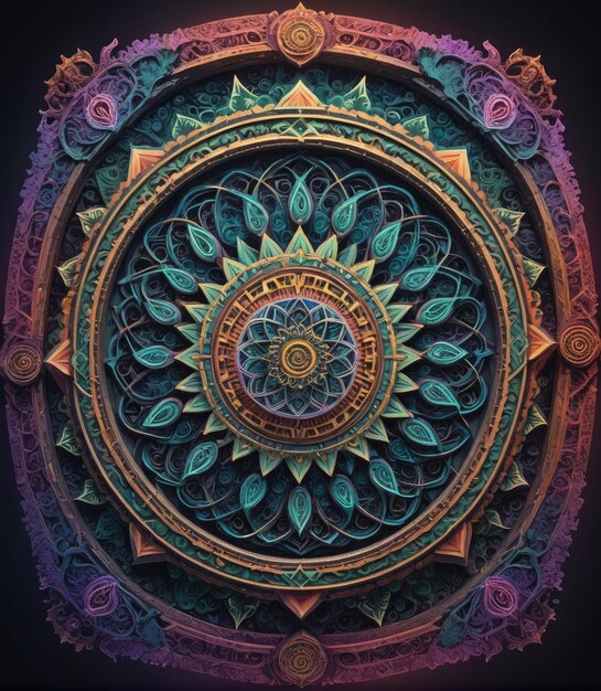 Mandala with Generative AI