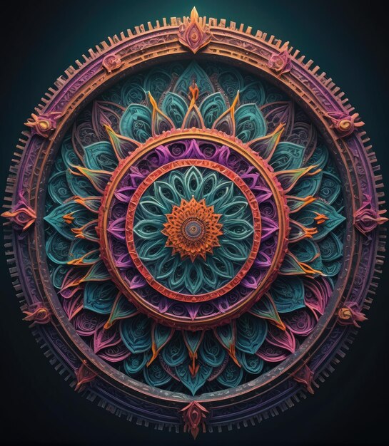 Mandala with Generative AI