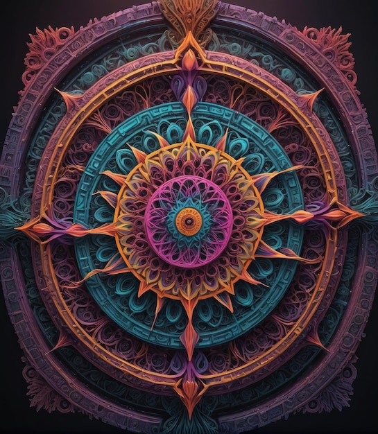 Mandala with Generative AI