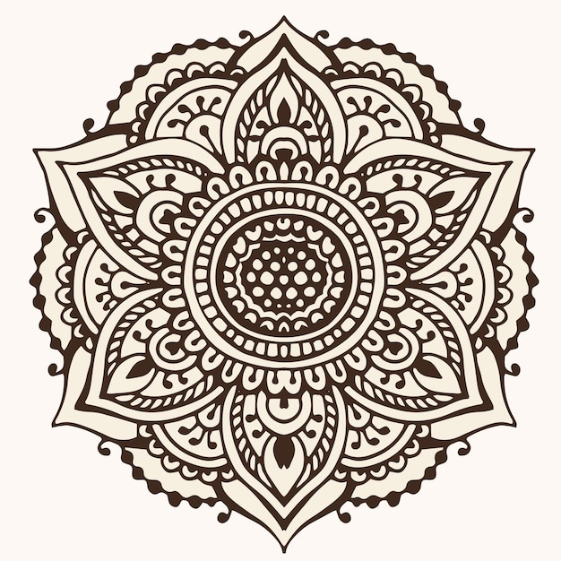 Mandalamandala ontwerp kunst Mandala kunst