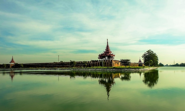 Mandalay palace wall