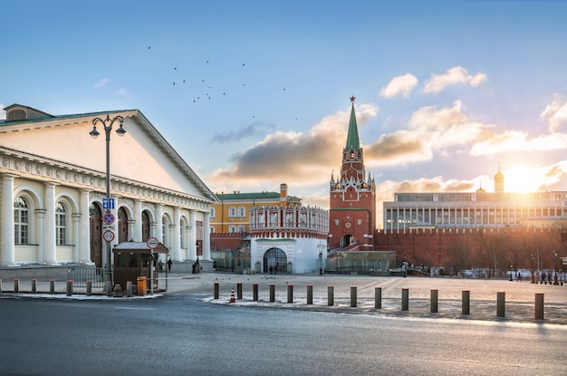 Manege near the Kremlin in Moscow