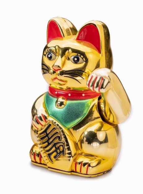 Manekineko of gelukskat goud betekent meer geld en goud veel geluk geluk voor de eigenaar