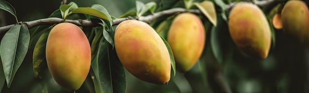 Mango Background Banner