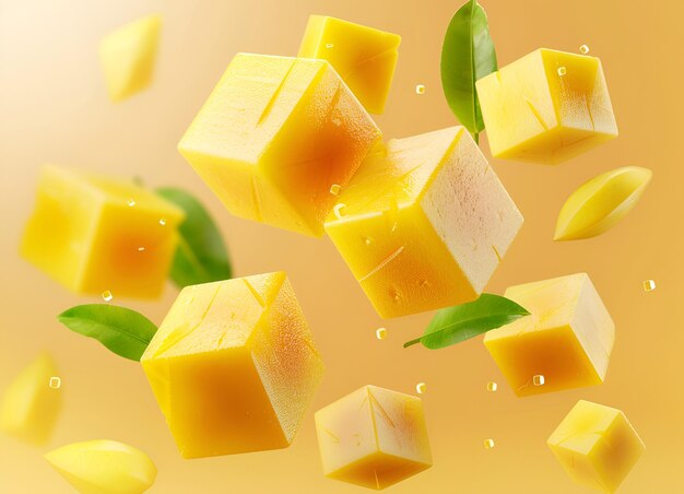 Photo mango cubes