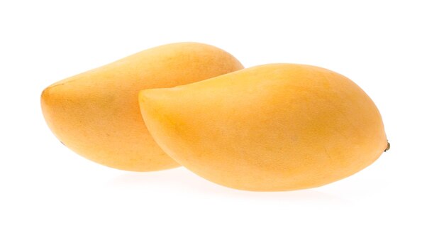 mango fruit isolated on white background