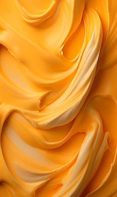 Mango ice cream background texture