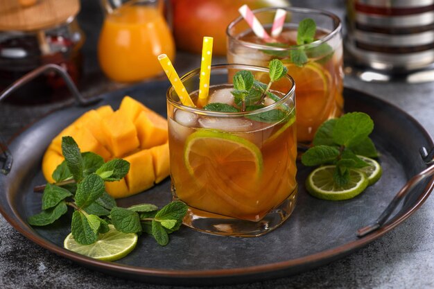 Mango Iced Tea