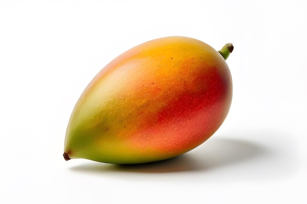 A mango isolated on white background