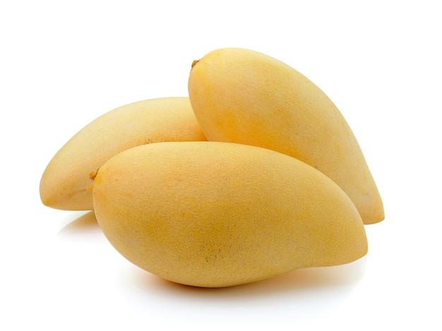 Mango isolated on white background