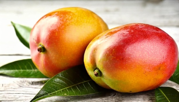 Mango on isolated on white background