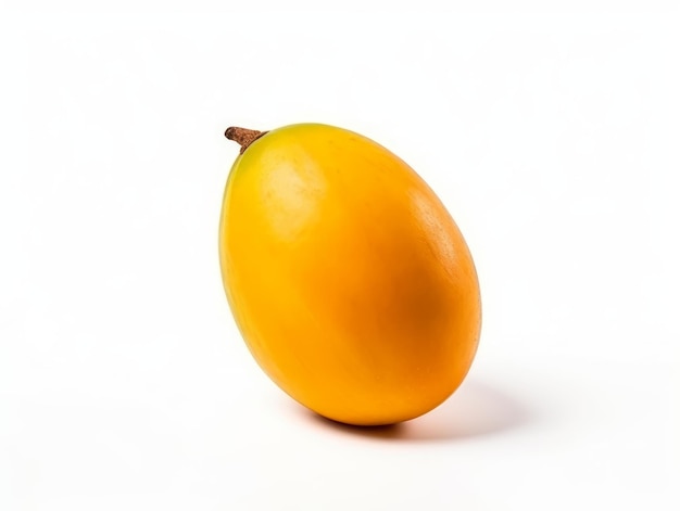 A mango isolated on a white background