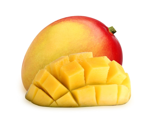 Photo mango isolated on a white surface