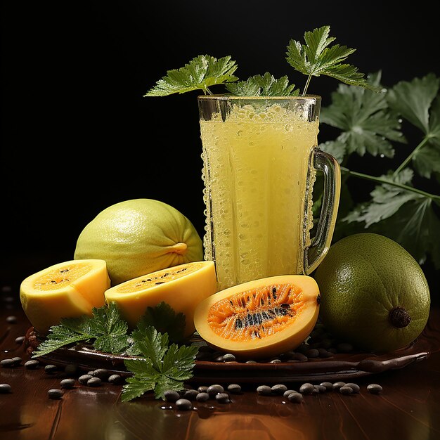 Фото мангового сока