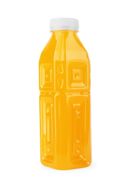 Mango Juice Splash in A Glass Isolated on White Background