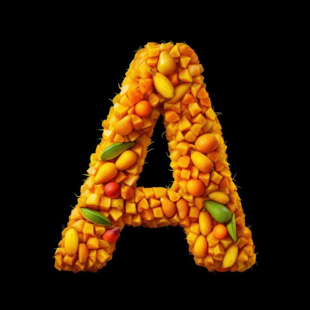 Mango Letter A effect