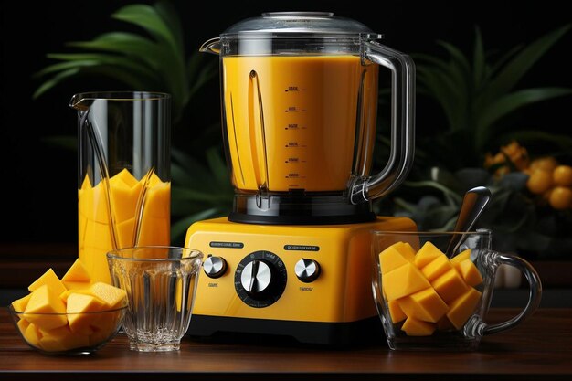 Photo mango magic mixer high quality summer drink picture photography