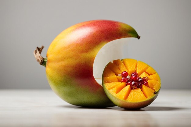 Mango majesty the king of tropical fruits