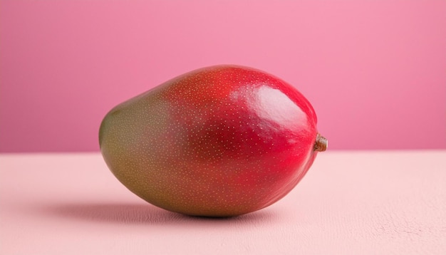 Photo mango on the pink background