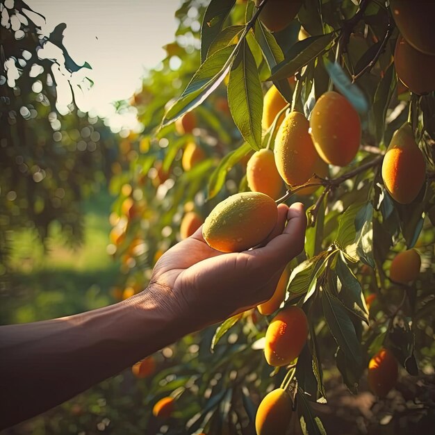 mango plukken ai generatief