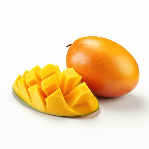 Photo mango and slice