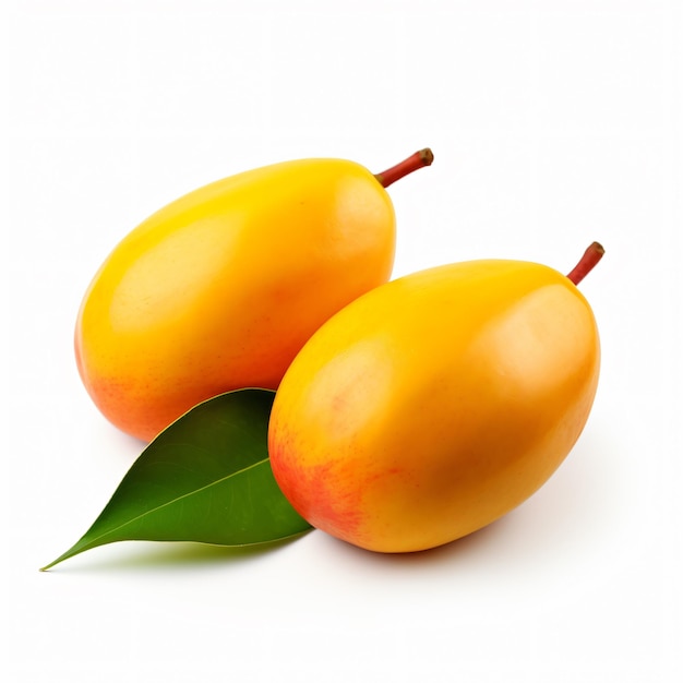 Mango sliced fruit